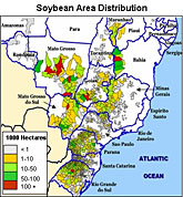 View an enlarged image of soybean area distribution.