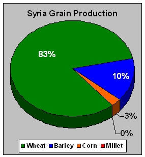 Syria Grain Pie Chart