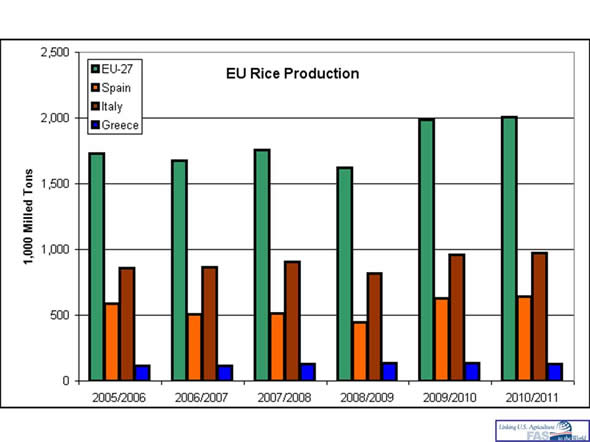 EU Rice Production