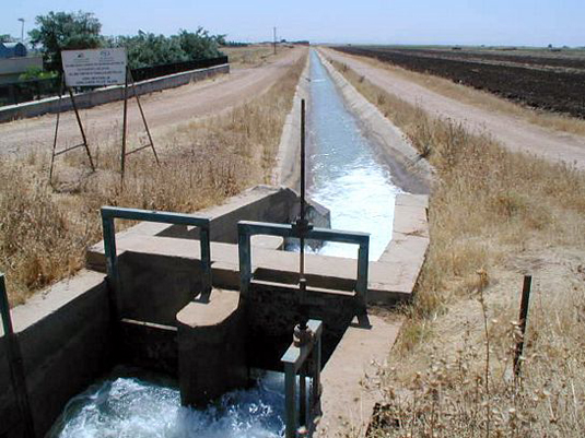Irrigation Canal. Full image view opens in a new window.