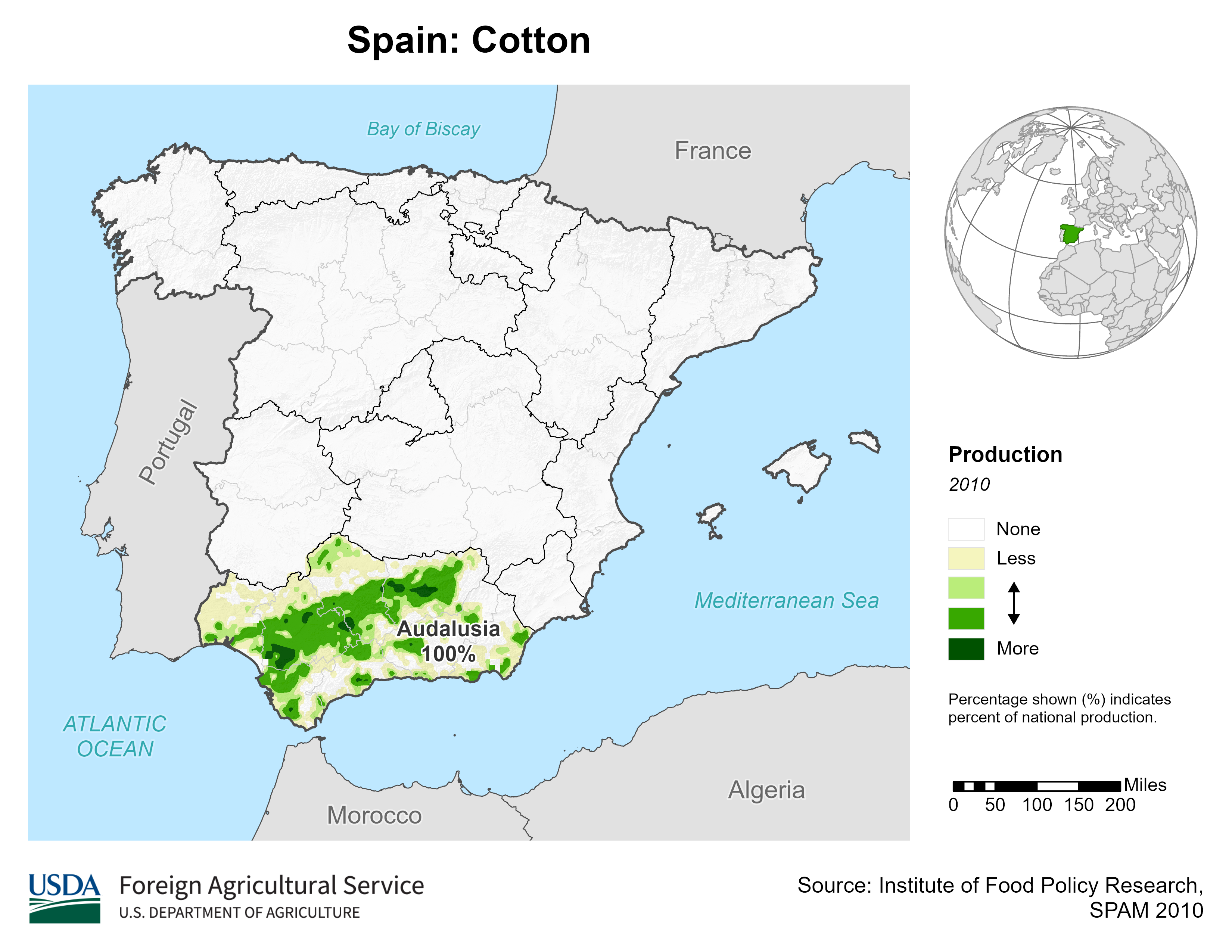 Europe - Crop Production Maps