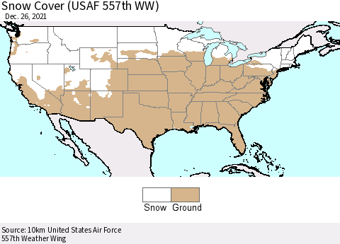 United States Snow Cover (USAF 557th WW) Thematic Map For 12/20/2021 - 12/26/2021